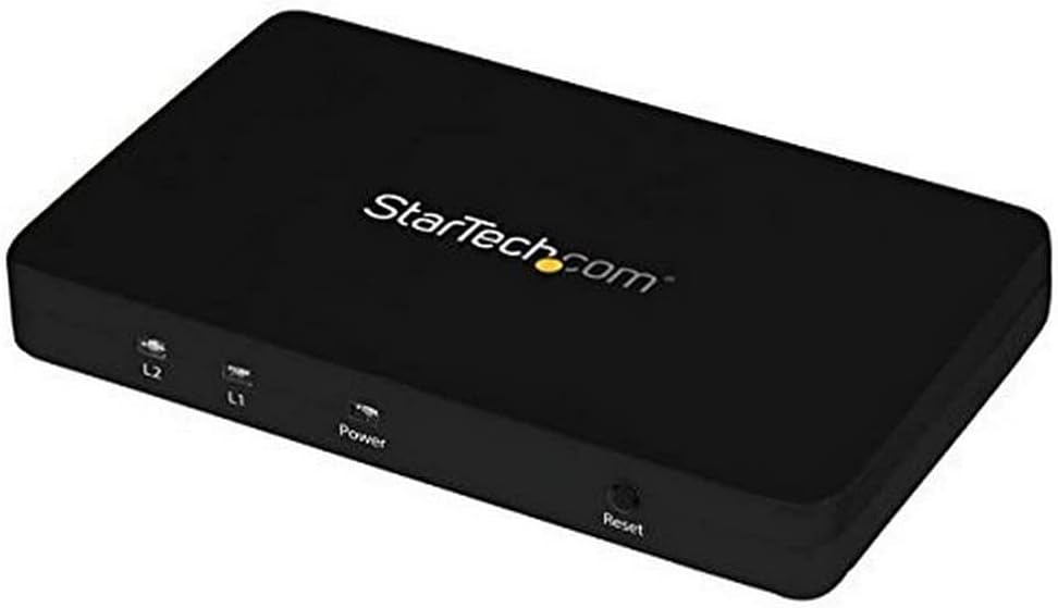 Startech 4K HDMI 2-Port Video Splitter with Solid Aluminum Housing | ST122HD4K