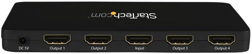 Startech 4-Port HDMI Video 4K Splitter | ST124HD4K Splitter Startech