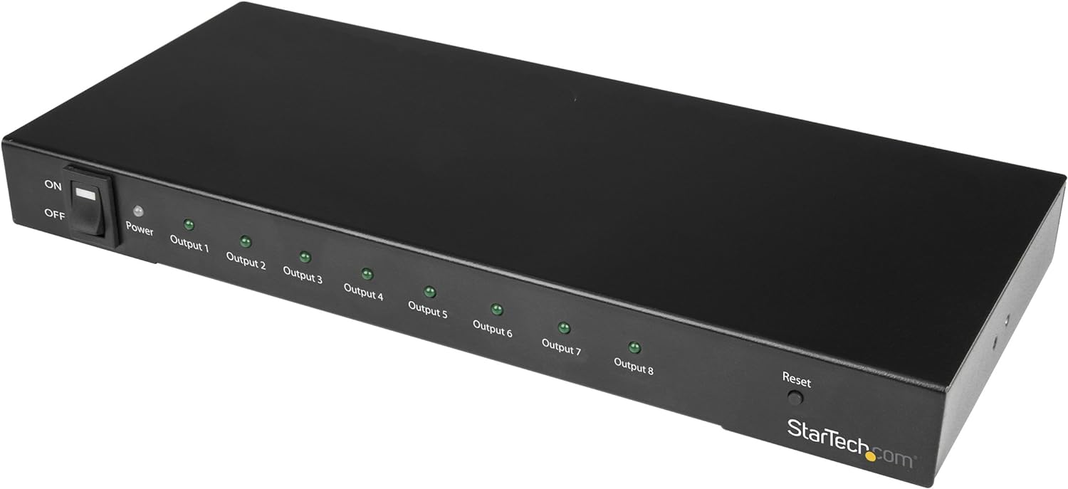 Startech 8-Port 4K 60Hz HDMI Splitter | ST128HD20 Splitter Startech