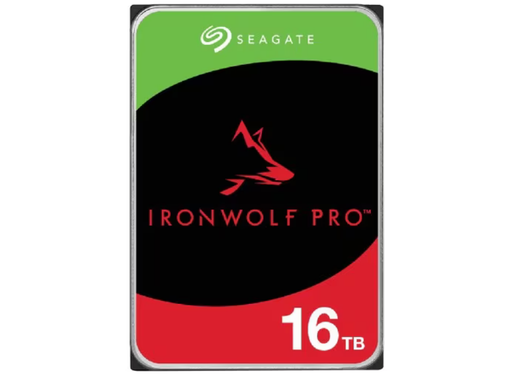 Seagate IronWolf Pro 16TB, 3.5" Internal Sata Hard Drive | ST16000NT001 Seagate Hard Drives Seagate