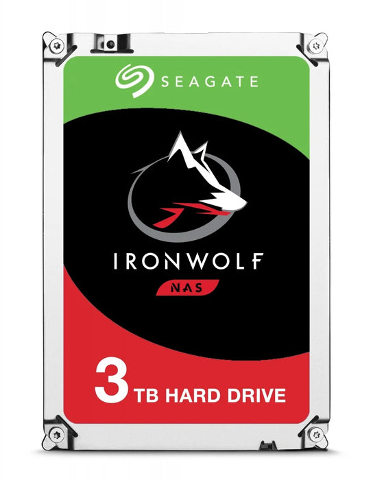 Seagate IronWolf 3.5" 3 TB Serial ATA III Internal Hard Drive - ST3000VN007 Internal Hard Drive Seagate