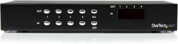 Startech 4x4 VGA Matrix Video Switch Splitter with Audio | ST424MX Splitter Startech