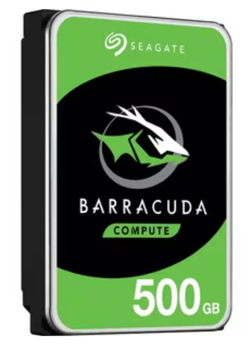 Seagate BarraCuda 500GB 2.5" Internal SATA (SATA/600) Hard Drive | ST500LM030 Seagate Hard Drives Seagate
