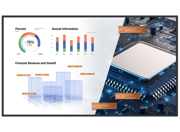 BenQ ST6502S 65" 4K All-in-One Smart Digital Signage Display Digital Signage Display BenQ
