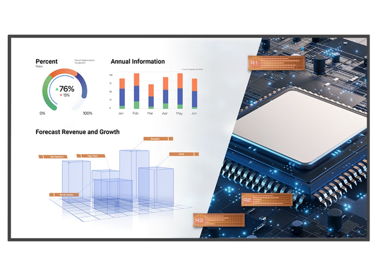 BenQ 86 inch 4K Ultra HD All-in-One Smart Signage Display