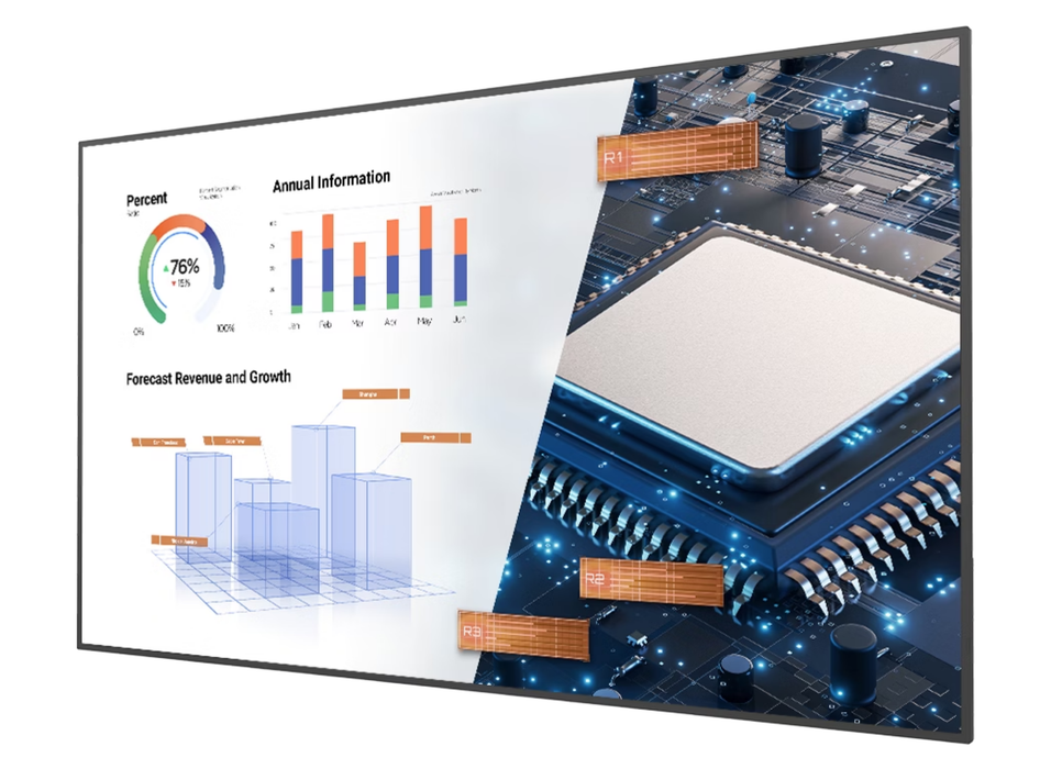 BenQ ST8602S 86” 4K Ultra HD All-in-One Smart Signage Display Digital Signage Display BenQ