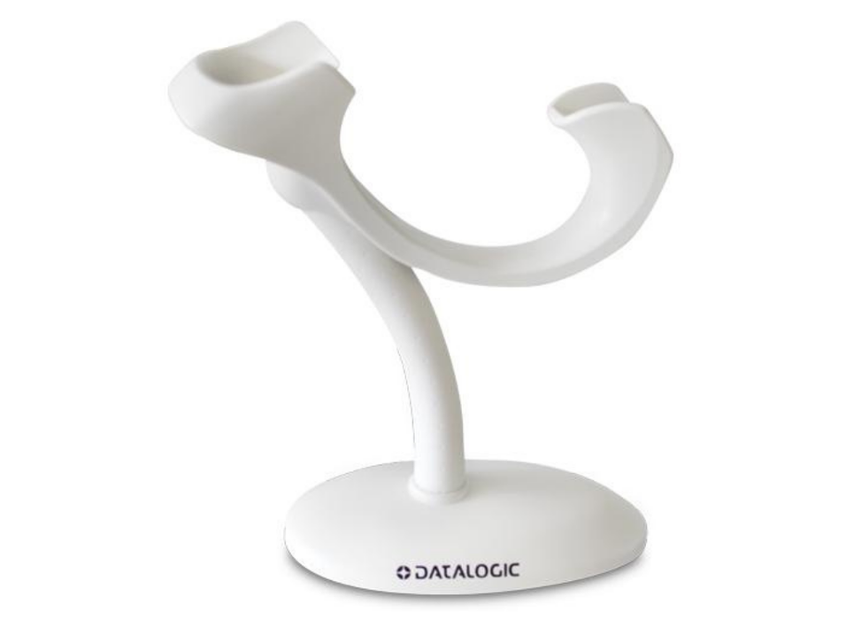 Datalogic Bar Code Scanner Handheld Scanner Holder - White | STD-AUTFLX-H030-WH