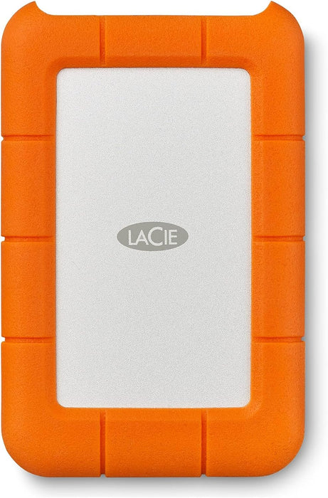 LaCie Rugged USB-C 2TB Portable External Hard Drive | STFR2000800