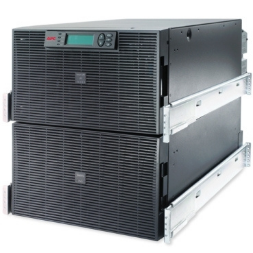 APC SURT15KRMXLI Smart-UPS RT 15kVA, 230/400V, LCD, rackmount, 12U, 2x IEC Jumpers & 8x IEC 60320 C19 Outlets Uninterruptible Power Supply APC