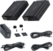 StarTech SV565FXHD4KU KVM Extender HDMI 4K 60Hz 300m SFP+ MMF TAA Kit AV Extender Startech
