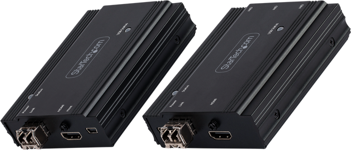 StarTech SV565FXHD4KU KVM Extender HDMI 4K 60Hz 300m SFP+ MMF TAA Kit AV Extender Startech