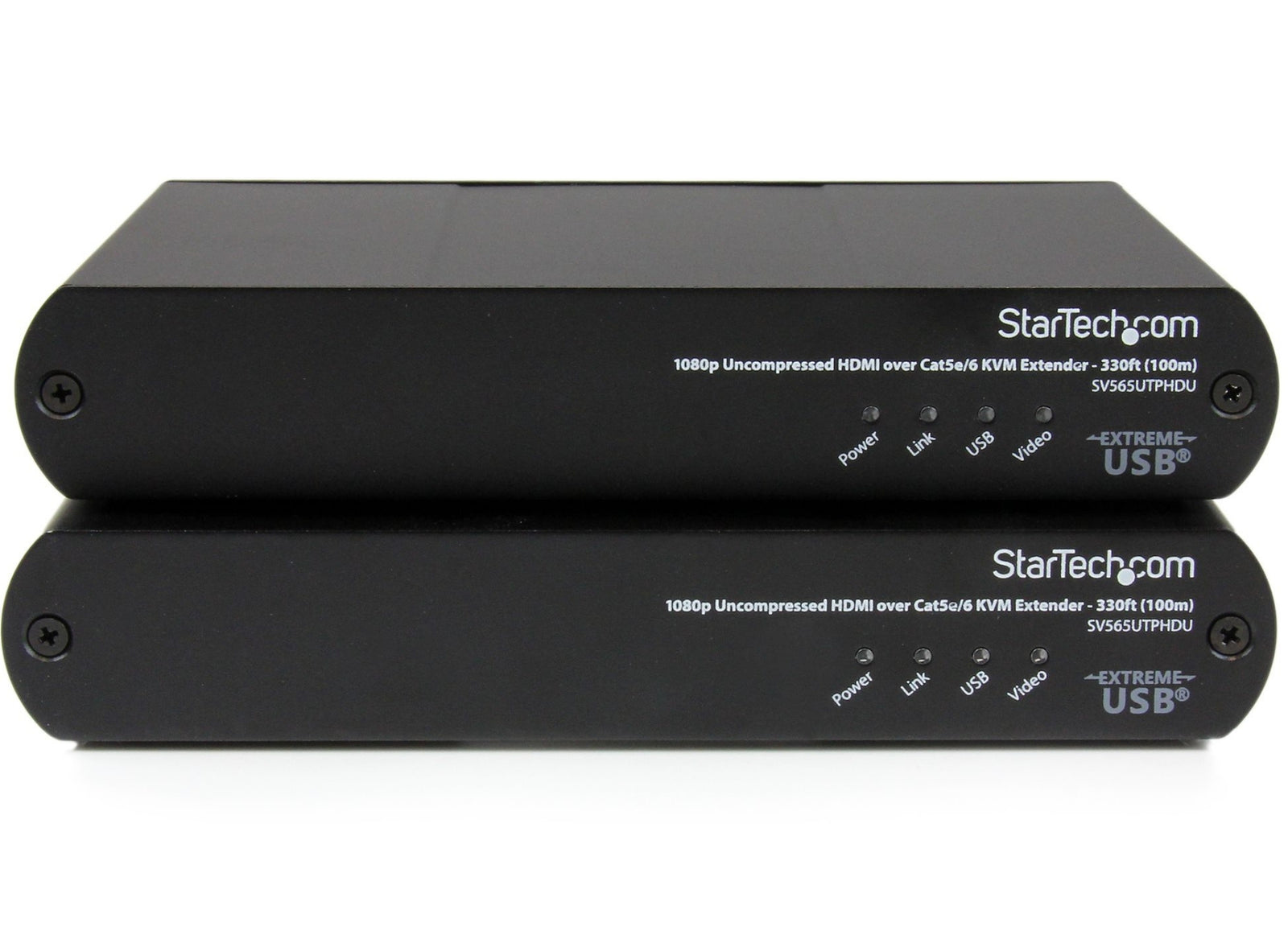 Startech USB HDMI over Cat 5e / Cat 6 KVM Console Extender w/ 1080p Uncompressed Video - 330ft (100m) AV Extender Startech
