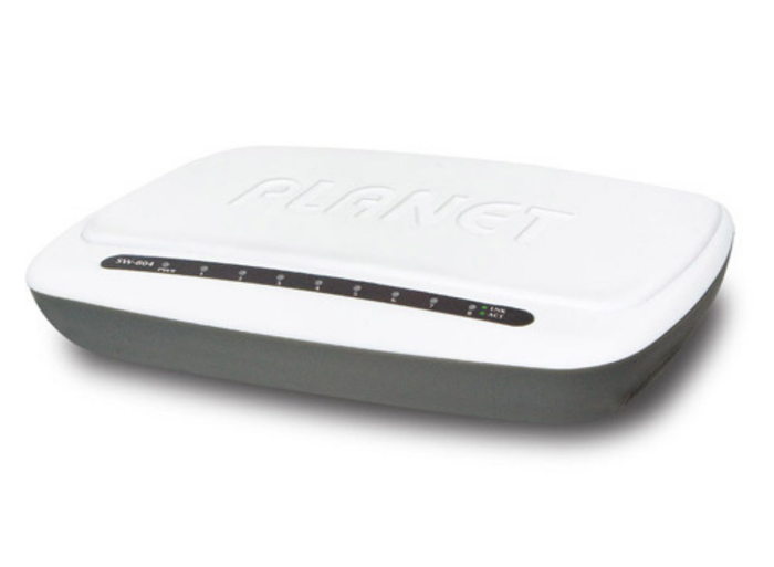 Planet 8-Port 10/100Mbps Desktop Fast Ethernet Switch | SW-804 Network Switch Planet