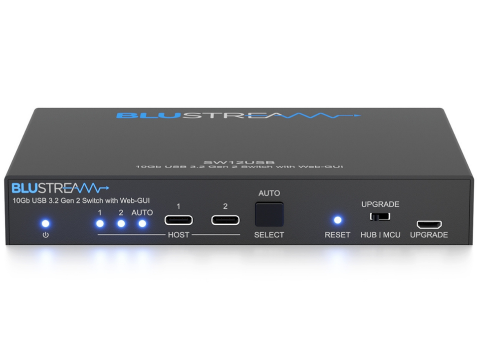 BluStream 10Gb USB 3.2 Gen 2 Switch | SW12USB