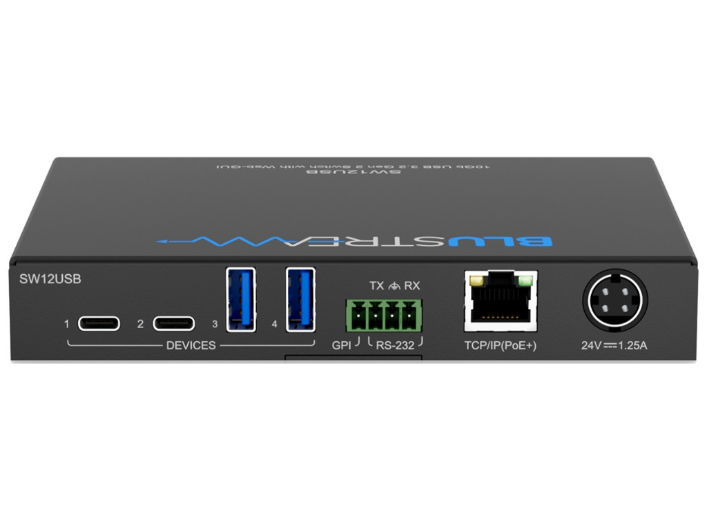BluStream 10Gb USB 3.2 Gen 2 Switch | SW12USB Switches BluStream