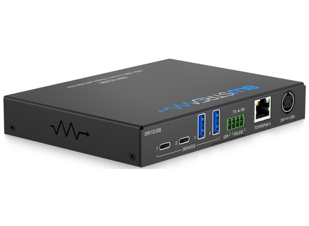 BluStream 10Gb USB 3.2 Gen 2 Switch | SW12USB Switches BluStream