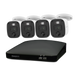 Swann Home 4 Camera 8 Channel 2K DVR 1TB HDD Security System with Mic | SWDVK-8468042KMQB-EU Video Surveillance Kit Swann
