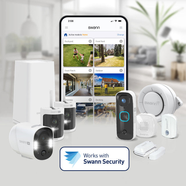 Swann 4 Camera 8 Channel 1080p Full HD DVR Security System | SWDVK-846804DE-EU Video Surveillance Kit Swann