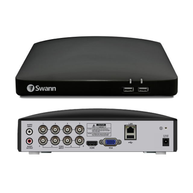 Swann 4 Camera 8 Channel 1080p Full HD DVR Security System | SWDVK-846804DE-EU Video Surveillance Kit Swann