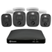 Swann 4 Camera 8 Channel 1080p Full HD Audio/Video DVR Security System | SWDVK-846804MQB-EU Video Surveillance Kit Swann