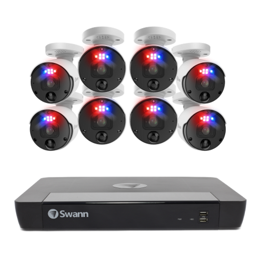Swann 8 Camera 16 Channel 12MP Pro Professional NVR Security System | SWNVK-1690008-EU Video Surveillance Kit Swann