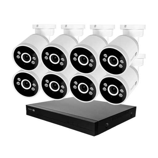 Swann AdvancedX™ Wired 4K NVR Security System with 24/7 Recording | SWNVK-16ADVANX8B-EU Video Surveillance Kit Swann