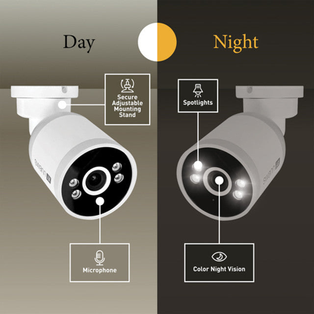 Swann AdvancedX™ Wired 4K NVR Security System with 24/7 Recording | SWNVK-16ADVANX8B-EU Video Surveillance Kit Swann