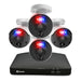 Swann 4 Camera 8 Channel 4K Ultra HD Professional Home NVR Security System | SWNVK-889904-EU Video Surveillance Kit Swann