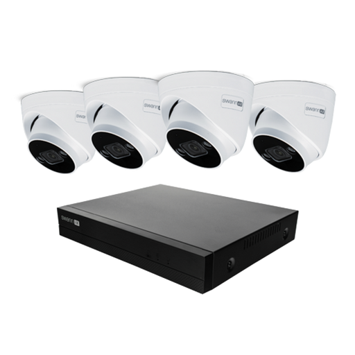 Swann AdvancedX™ Wired 4K NVR Security System with 24/7 Recording | SWNVK-8ADVANX4D-EU Video Surveillance Kit Swann