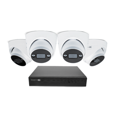 Swann AdvancedX™ Wired 4K NVR Security System with 24/7 Recording | SWNVK-8ADVANX4D-EU Video Surveillance Kit Swann