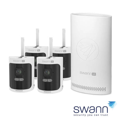 Swann Allsecure 4K 60GB 4 x Cameras - SWNVK-AS4K800SD4-EU Smart Camera Swann