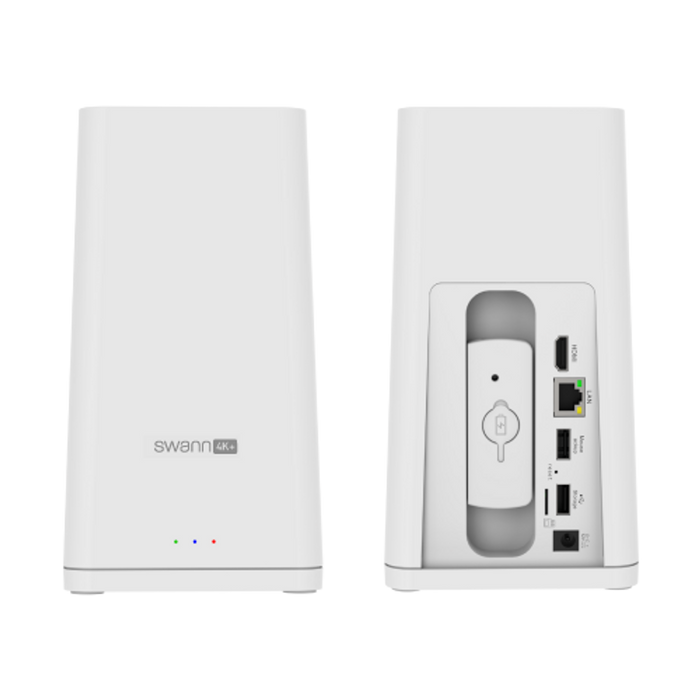 Swann AllSecure4K+ Wireless Security Kit with 4 x 4K Wire-Free Cameras & Power Hub | SWNVK-AS4KH4-EU Video Surveillance Kit Swann