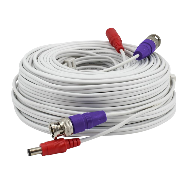 Swann Security Extension Cable 100ft/30m | SWPRO-30ULCBL-GL Coaxial Cable Swann