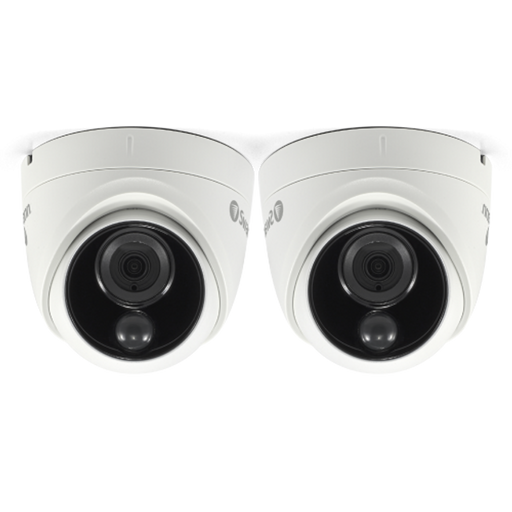 Swann 4K Ultra HD Thermal Sensing Dome Security Cameras | SWPRO-4KDOMEPK2-EU Security Camera Swann