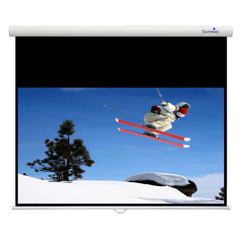 Sapphire SWS180WSF-ASR2 195.6cm 77" 16:9 1704mm x 958mm Manual Projection Screen