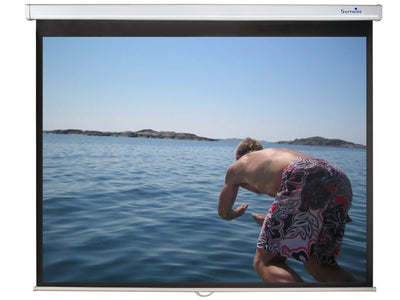 Sapphire SWS180B 2.54m 100" 1:1 Manual Projection Screen Projector Accessories Sapphire