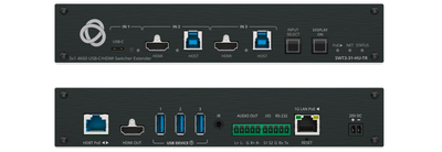Kramer 3x1 4K60 USB–C/HDMI Switcher Extender | SWT3-31-HU-TR Video Switches Kramer