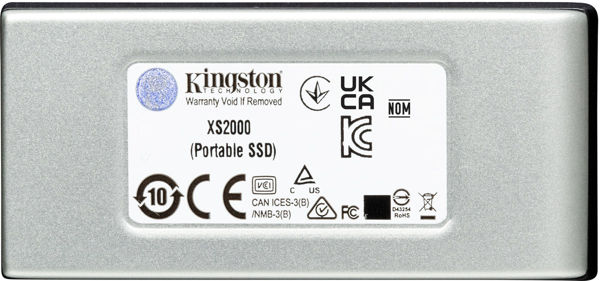 Kingston Technology 1000G XS2000 1 TB USB Type-C 3.2 Gen 2 External Solid State Drive | SXS2000/1000G