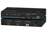 SY Electronics 1x2 HDMI 2.0 4K60 HDR Splitter with Auto Downscaling | SY-HDS12-18G Video Splitters SY Electronics