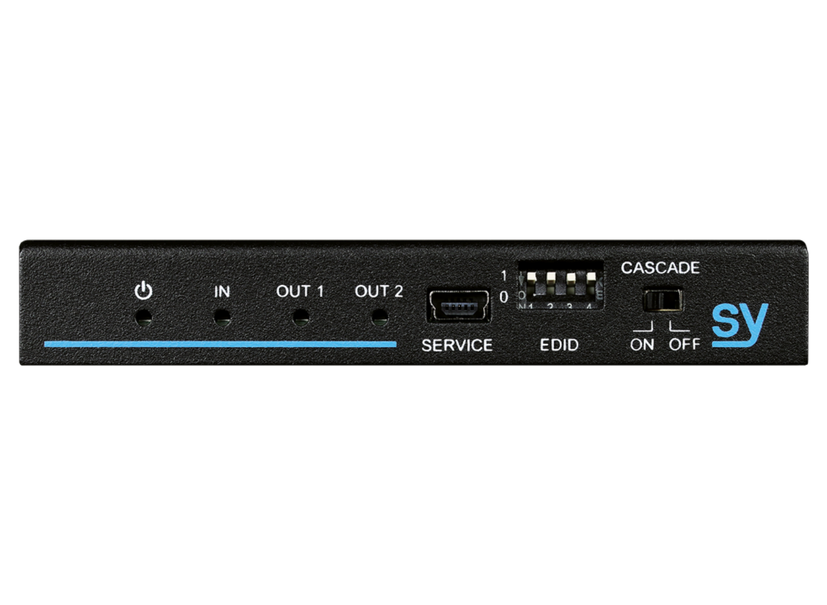 SY Electronics 1x2 HDMI 2.0 4K60 HDR Splitter with Auto Downscaling | SY-HDS12-18G Video Splitters SY Electronics