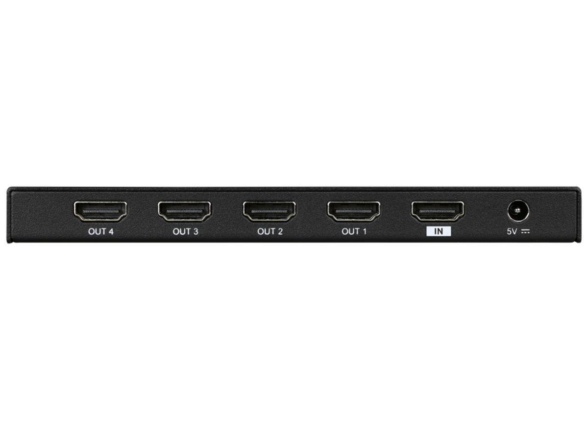 SY Electronics 1x4 HDMI 2.0 4K60 HDR Splitter with Auto Downscaling | SY-HDS14-18G Video Splitters SY Electronics