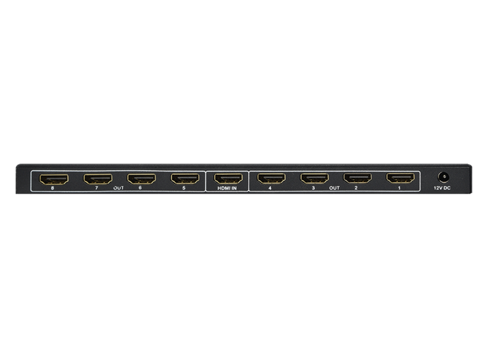 SY Electronics 1x8 HDMI 2.0 4K60 Splitter with Smart EDID Management | SY-HS18-18G Video Splitters SY Electronics