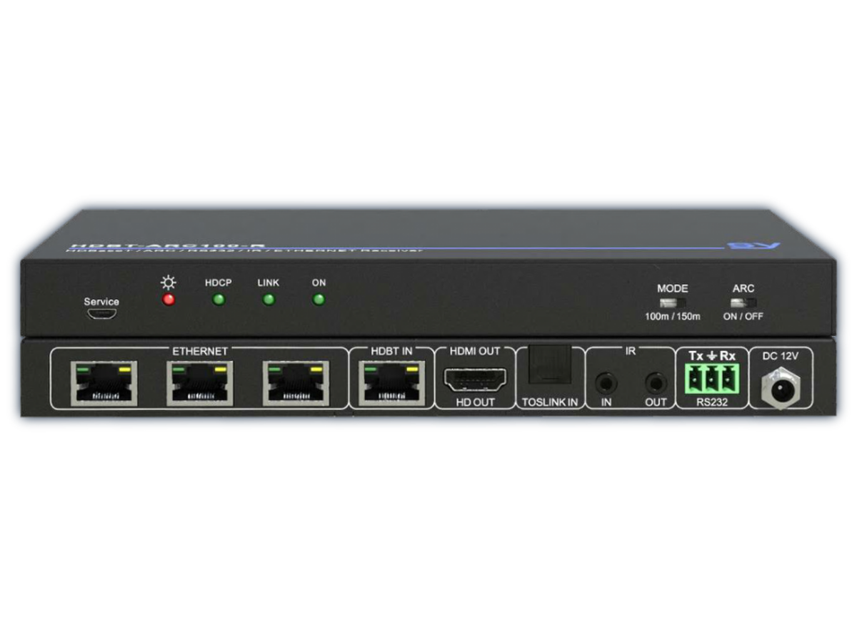 SY Electronics 4K60 HDBaseT HDMI Extender Set with ARC, PoC & Ethernet | SY-HDBT-100-ARC-SET AV Extender SY Electronics