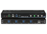 SY Electronics 4x1 HDMI 2.0 4K60 KVM Switcher with USB 3.0 & Hotkey Control | SY-KVM41-U3-18G