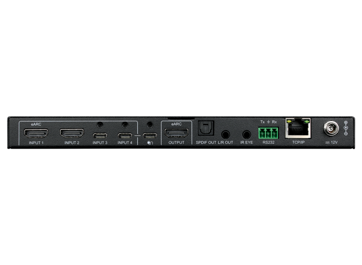SY Electronics 4x1 HDMI 2.1 & USB-C 8K60 Switcher with eARC, 48Gbps & 100W PD | SY-HCS41A-48G Video Switch SY Electronics