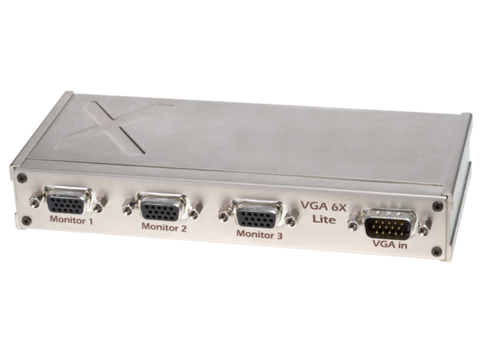 SY Electronics 6-Way VGA Lite Splitter with Cascade Support | CX-0S-VGAL-6 Video Splitters SY Electronics