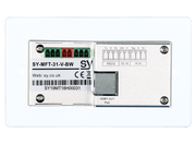 SY Electronics HDMI/VGA 4K HDBaseT Wallplate Transmitter - White | SY-MFT-31V-W AV Extender SY Electronics