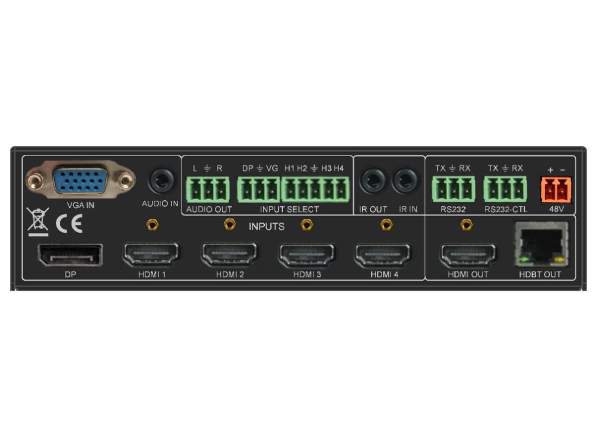 SY Electronics MFT62 4K 6x2 HDMI & HDBaseT Multi-Format Matrix Switcher | SY-MFT62
