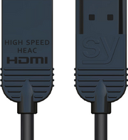 SY Electronics Stealth 18G Slim HDMI 2.0 Cable 1m - 4K60 18Gbps | SY-STEALTH-1.0