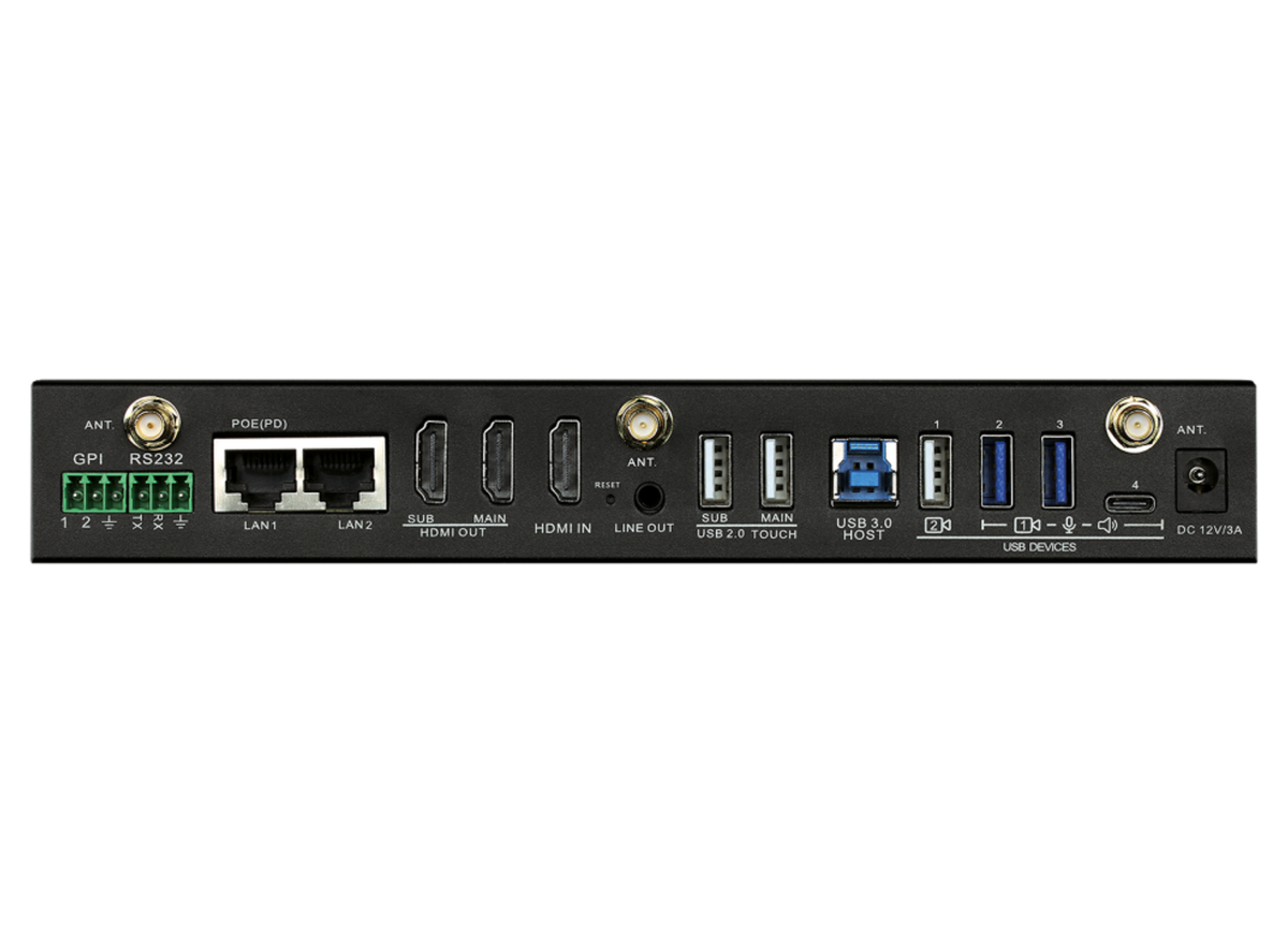 SY Electronics Wizard 4U2 4K Dual Display Wireless Presentation Switcher | SY-WIZARD-4U2